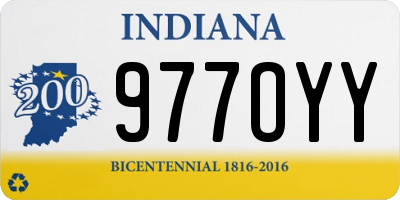 IN license plate 977OYY