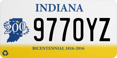 IN license plate 977OYZ