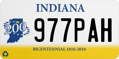 IN license plate 977PAH