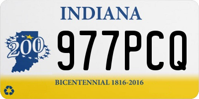 IN license plate 977PCQ
