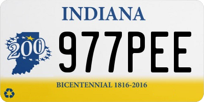 IN license plate 977PEE
