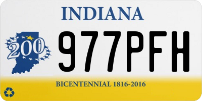 IN license plate 977PFH