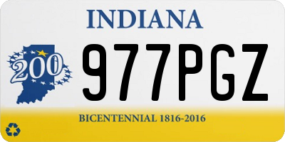IN license plate 977PGZ