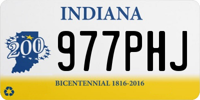IN license plate 977PHJ