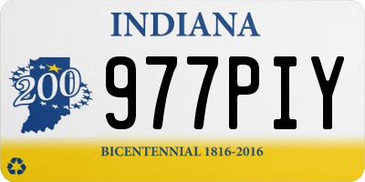 IN license plate 977PIY