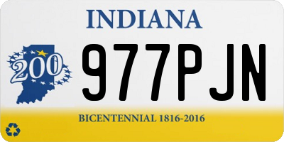 IN license plate 977PJN