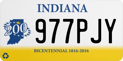 IN license plate 977PJY