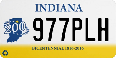 IN license plate 977PLH