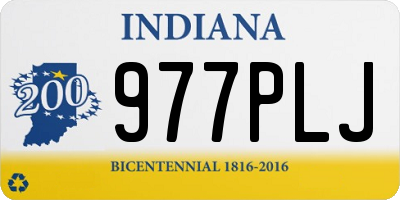IN license plate 977PLJ