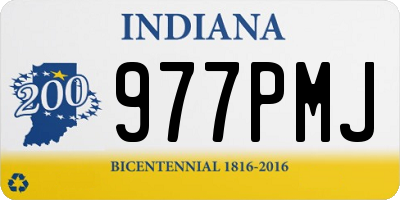 IN license plate 977PMJ