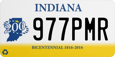 IN license plate 977PMR
