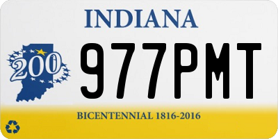 IN license plate 977PMT