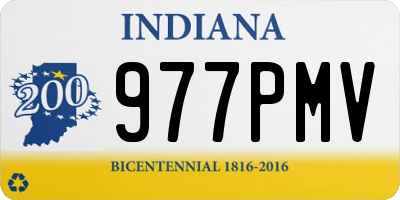 IN license plate 977PMV
