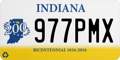 IN license plate 977PMX