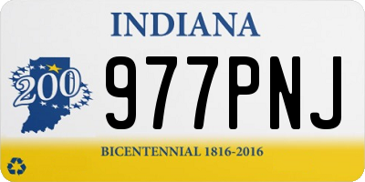 IN license plate 977PNJ