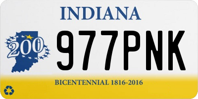 IN license plate 977PNK