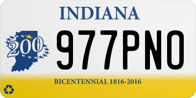 IN license plate 977PNO