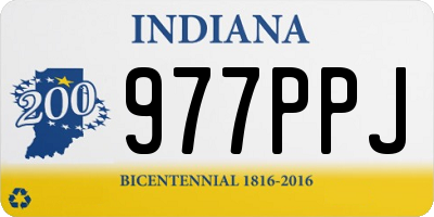 IN license plate 977PPJ