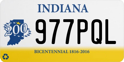 IN license plate 977PQL