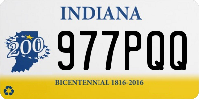 IN license plate 977PQQ