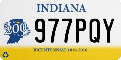 IN license plate 977PQY