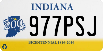 IN license plate 977PSJ