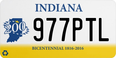 IN license plate 977PTL