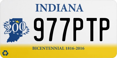 IN license plate 977PTP