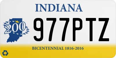 IN license plate 977PTZ
