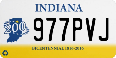 IN license plate 977PVJ