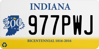 IN license plate 977PWJ