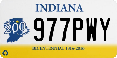 IN license plate 977PWY