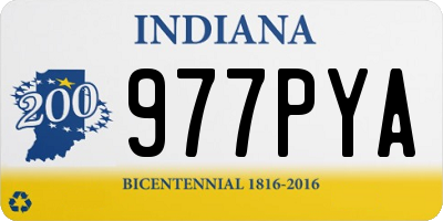 IN license plate 977PYA