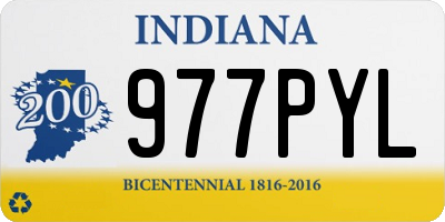 IN license plate 977PYL