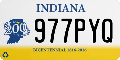 IN license plate 977PYQ