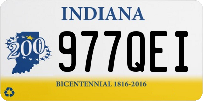 IN license plate 977QEI