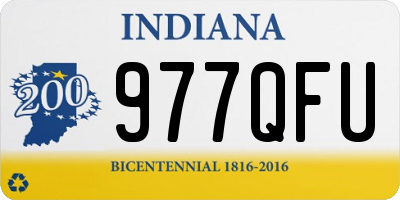 IN license plate 977QFU