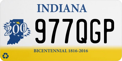 IN license plate 977QGP