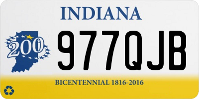 IN license plate 977QJB