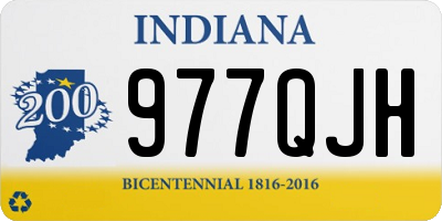 IN license plate 977QJH