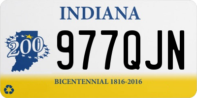 IN license plate 977QJN