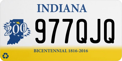 IN license plate 977QJQ