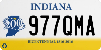 IN license plate 977QMA