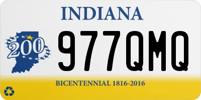 IN license plate 977QMQ