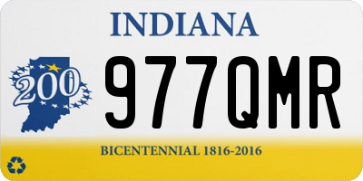 IN license plate 977QMR