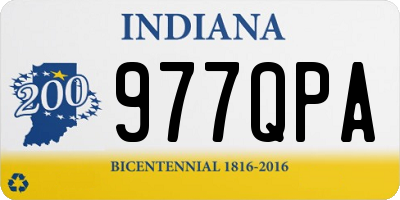 IN license plate 977QPA