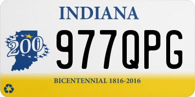 IN license plate 977QPG