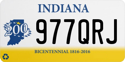 IN license plate 977QRJ