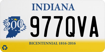 IN license plate 977QVA