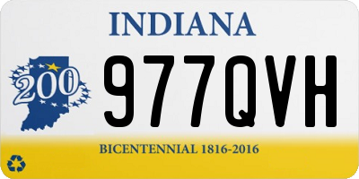 IN license plate 977QVH